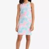 Girls Tie-Dye Pattern Ribbed Camisole Sleeveless Summer Dress B4489A825Sm