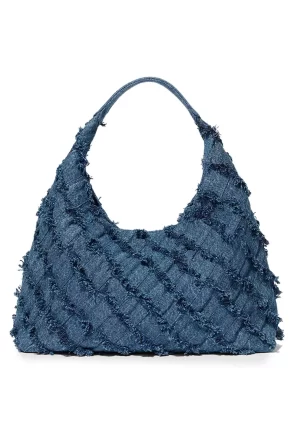 Braided Canvas Tote Bag